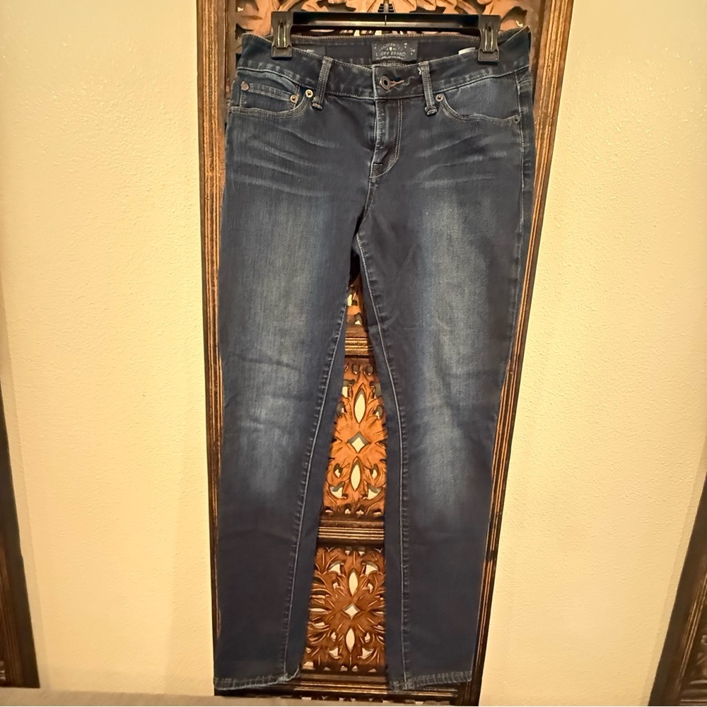 Lucky Brand Women's Dark Blue Skinny Jeans